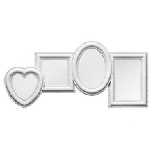 Maren 4 Photo White Plastic Multi Photo Farm House, Home & Garden