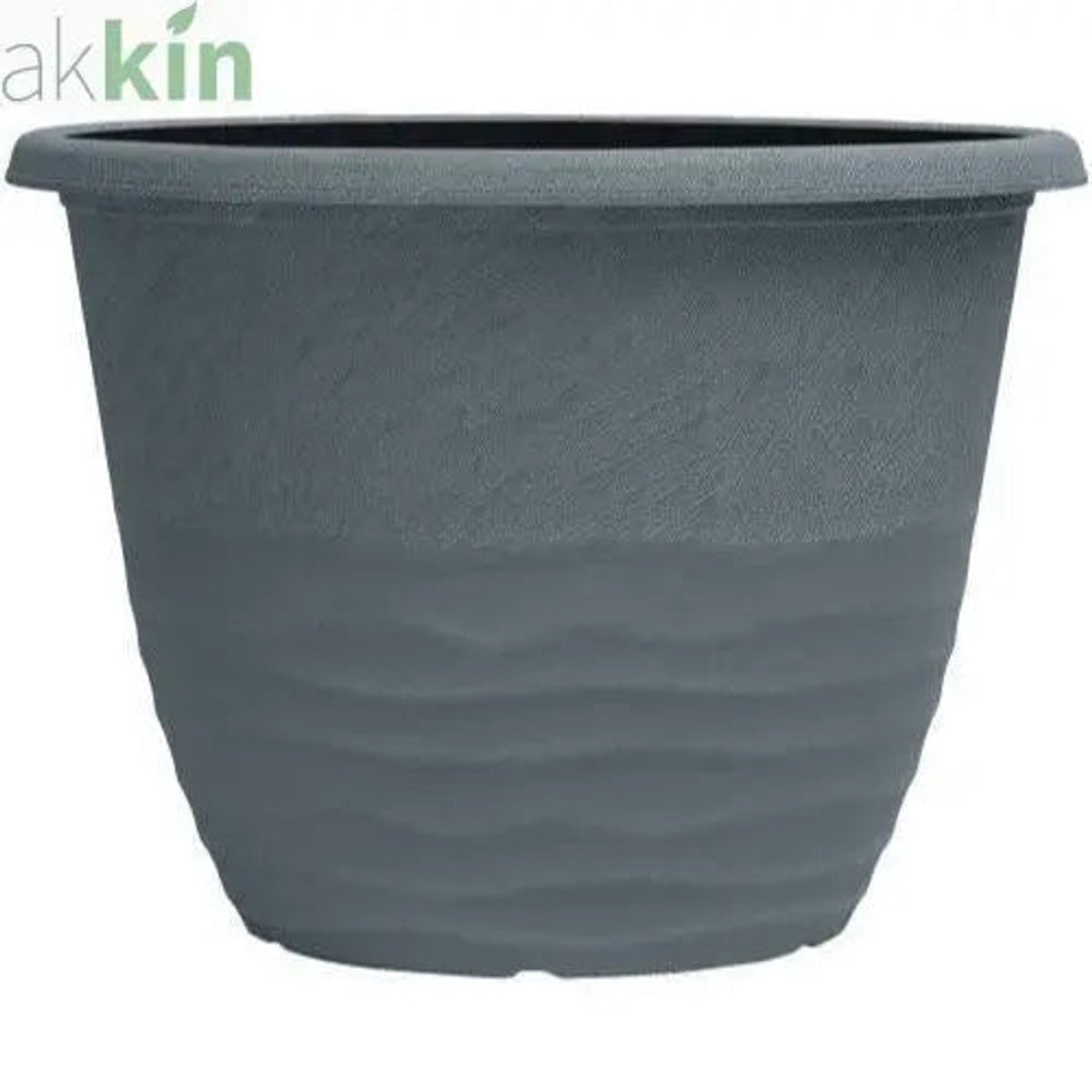 Mariella Planter 13"  Washed Lead AK Kin Garden Supplies