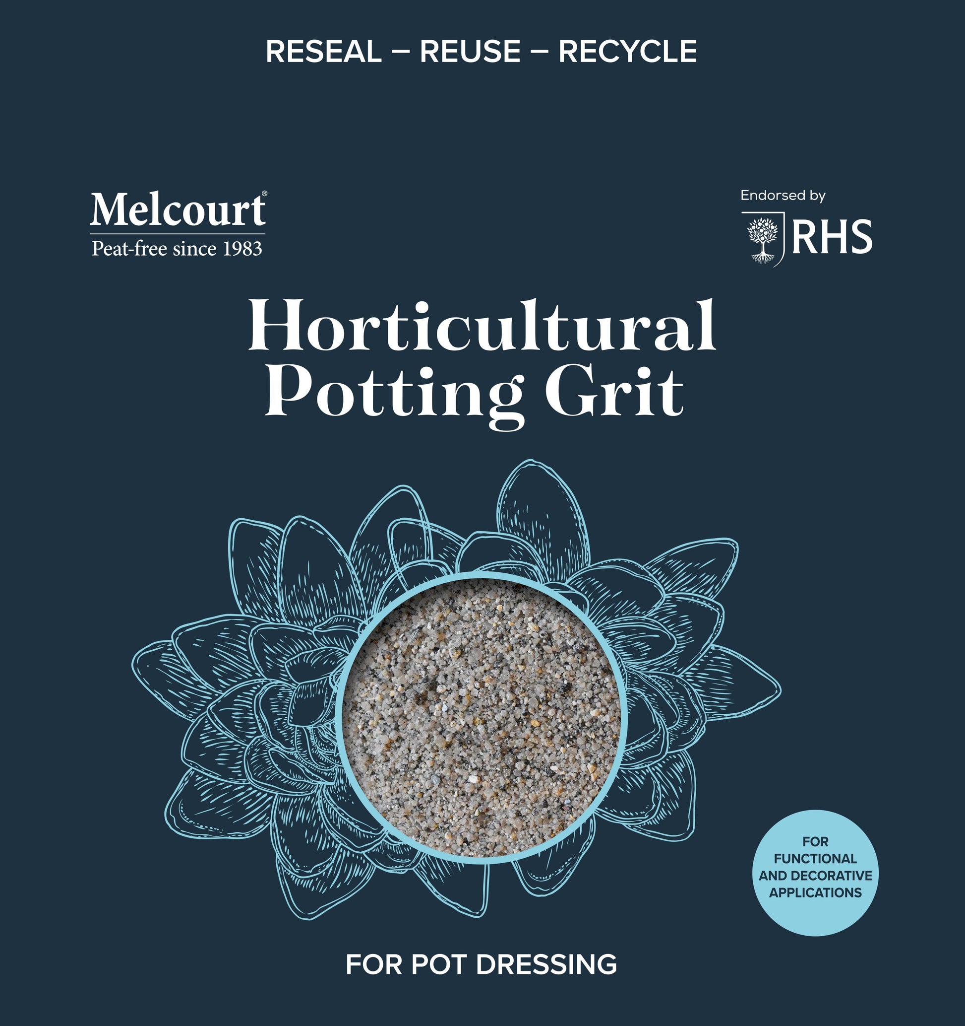 Melcourt Horticultural Potting Grit 4kg House, Home & Garden