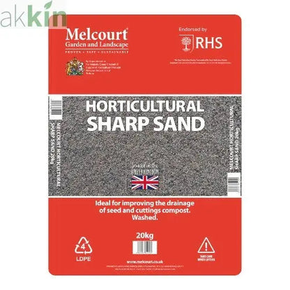 Melcourt Horticultural Sharp Sand 20kg - AK Kin Garden Supplies