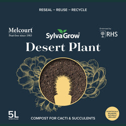 Melcourt SylvaGrow Desert Plant Peat Free Compost 5L House, Home & Garden