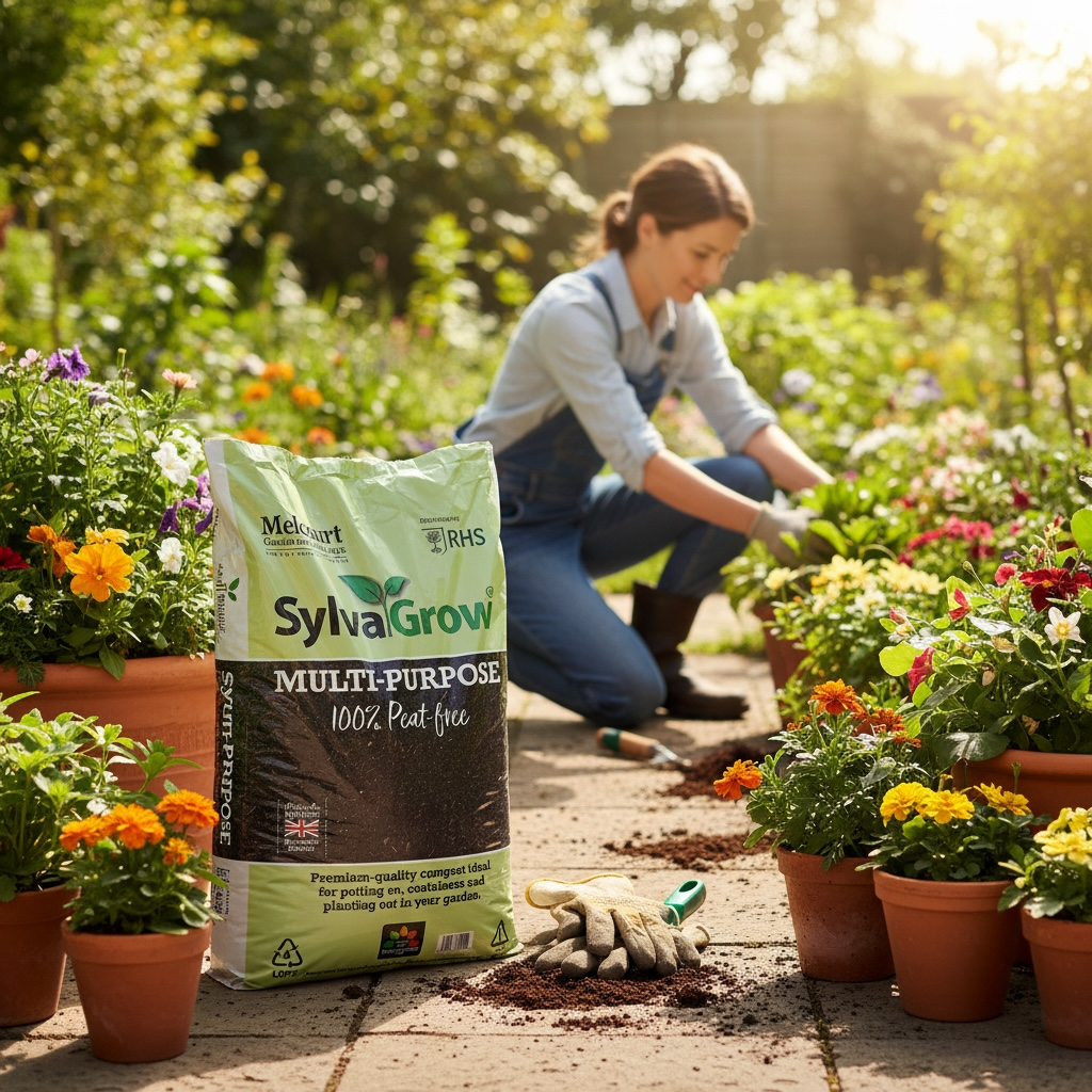 Melcourt SylvaGrow® Multipurpose Compost – Peat-Free 40lt AK Kin Garden Supplies