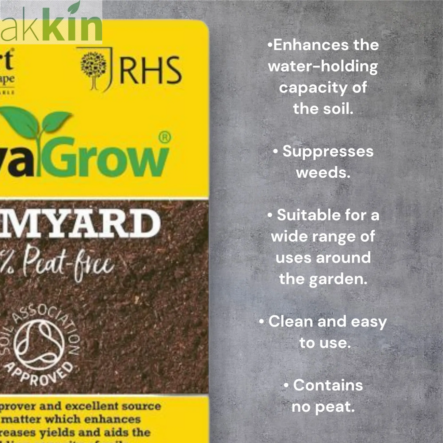 Melcourt Sylvagrow Farmyard Soil Improver 50lt AK Kin Garden Supplies