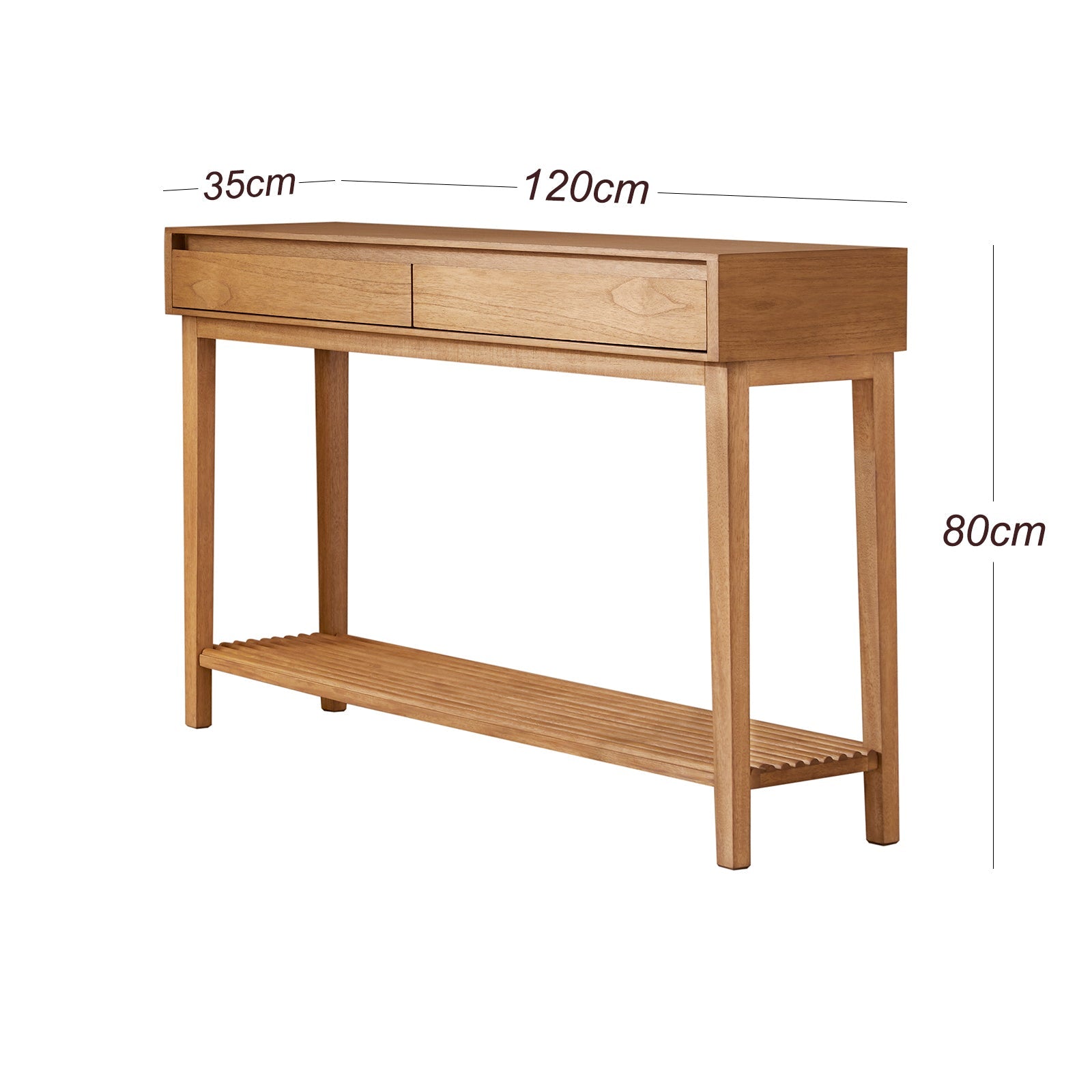 Melia Console Table with Two Drawers Fishe and Lilly