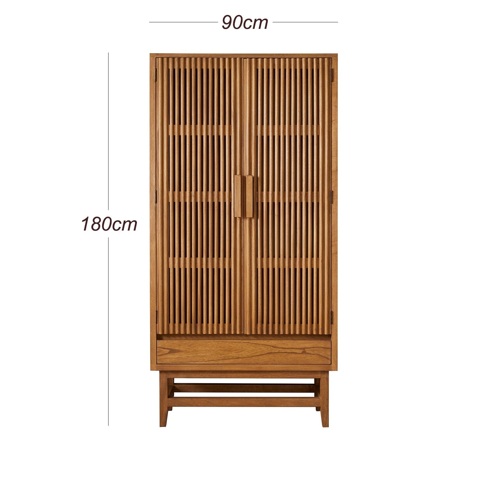 Melia Light Oak Wardrobe with Drawers Fishe and Lilly