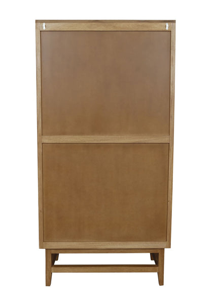 Melia Light Oak Wardrobe with Drawers Fishe and Lilly