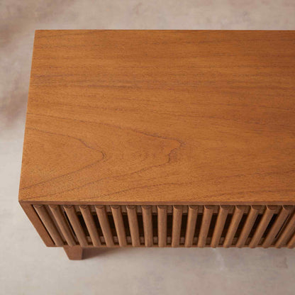 Melia Media Unit with Sliding Doors Fishe and Lilly