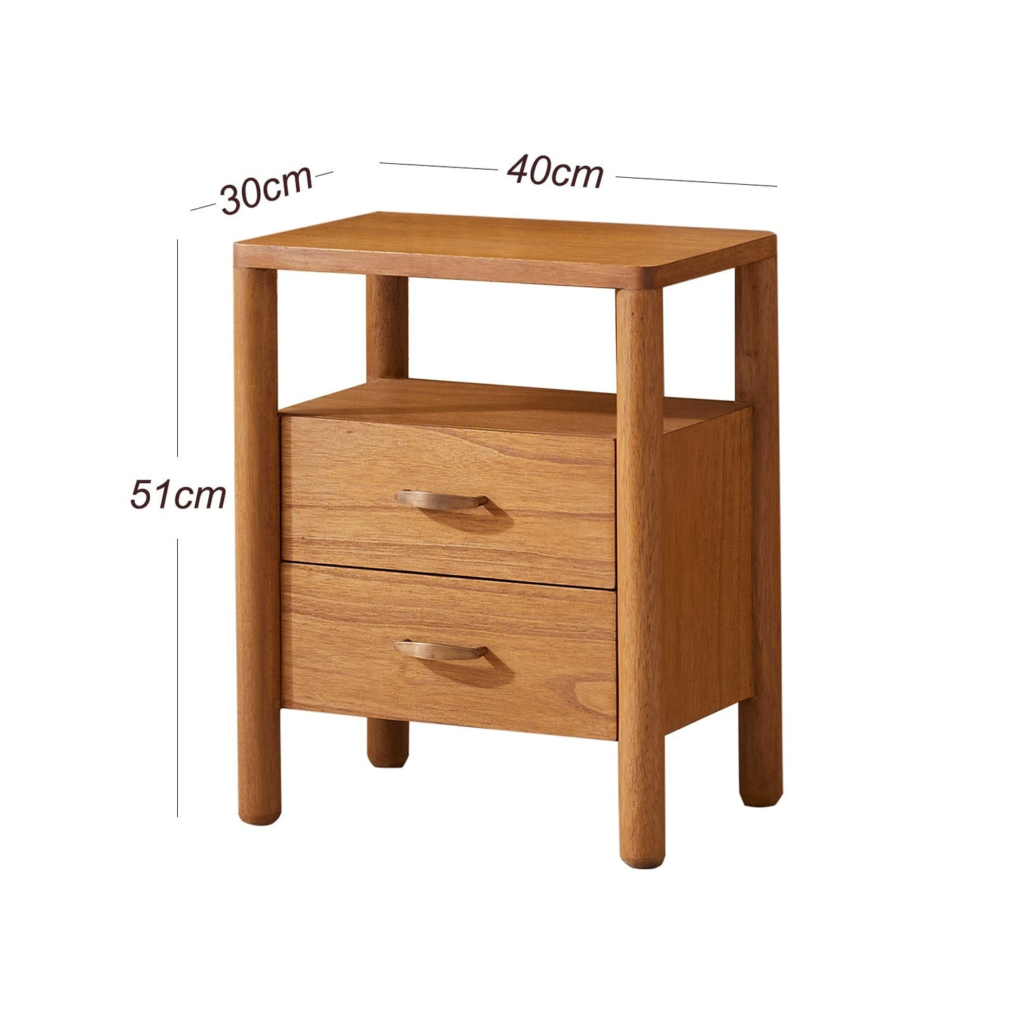 Melia Small Bedside Table Fishe and Lilly