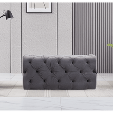 Melia Velvet Ottoman Bench PN Home