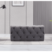 Melia Velvet Ottoman Bench PN Home