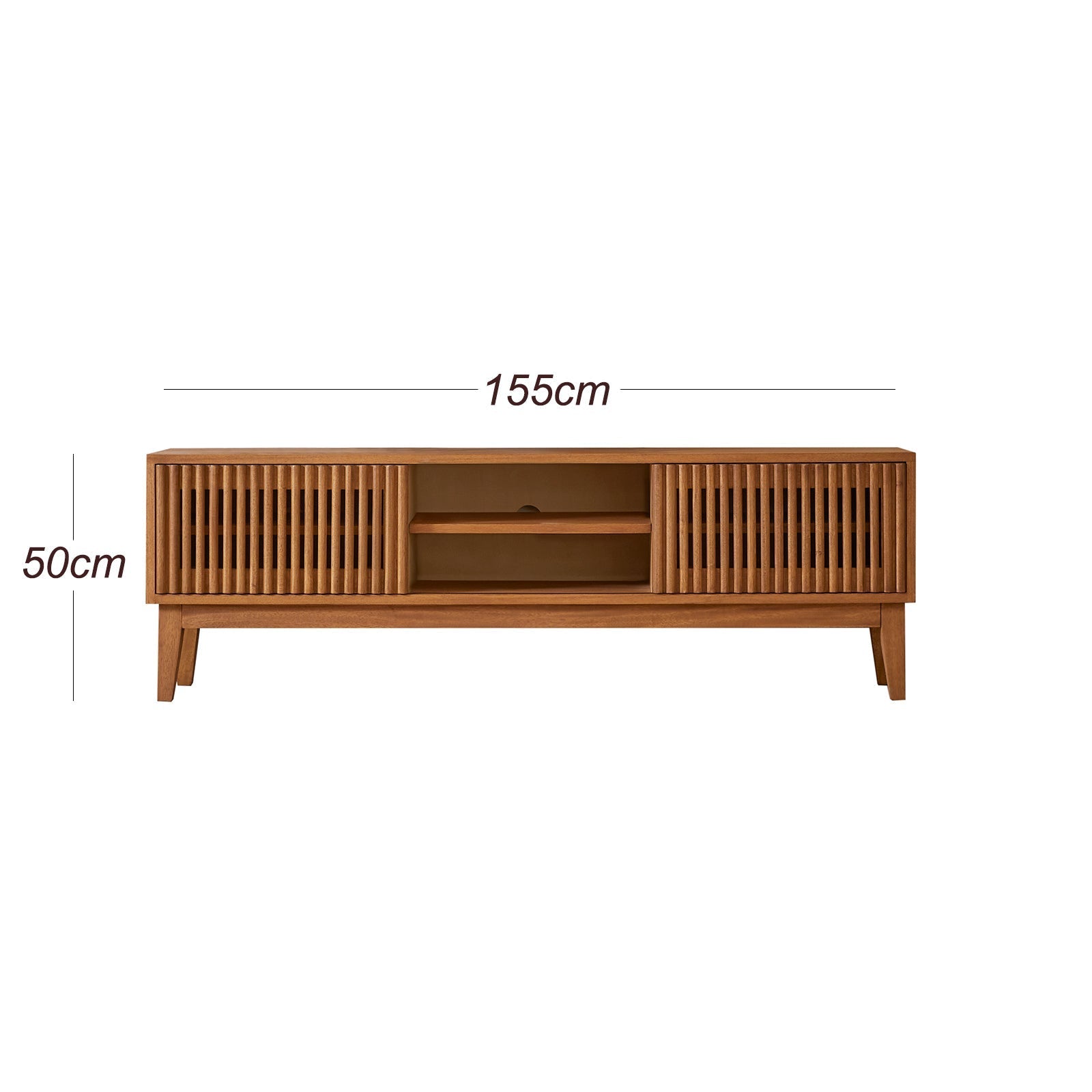 Melia Media Unit with Sliding Doors Fishe and Lilly