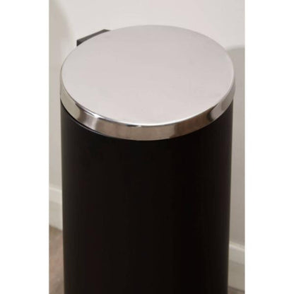 Miller Black 30 Litre Pedal Bin House, Home & Garden