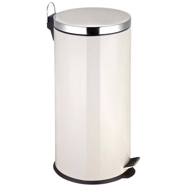 Miller Cream 30 Litre Pedal Bin House, Home & Garden