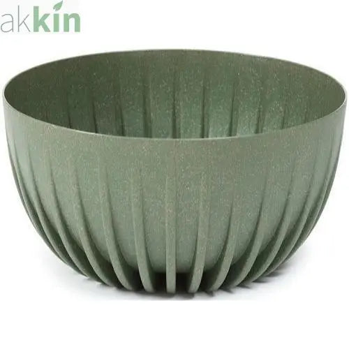 Mira ECO Wood Bowl 24cm  Forest Green AK Kin Garden Supplies