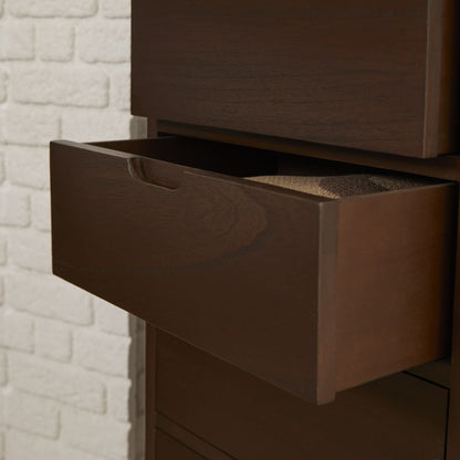 Norway Walnut Tallboy Fishe and Lilly