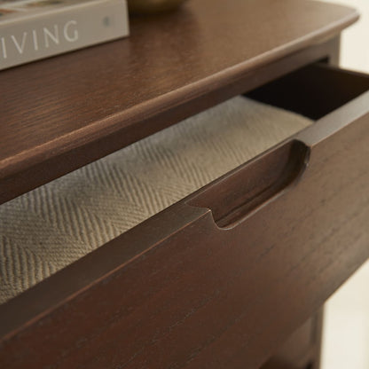 Norway Walnut Tallboy Fishe and Lilly