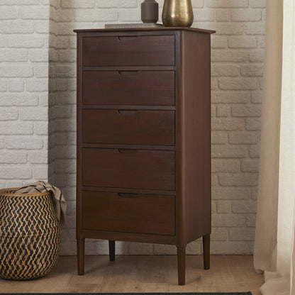 Norway Walnut Tallboy Fishe and Lilly