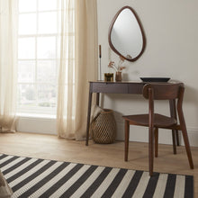 Norway 2 Drawer Dark Walnut Console Table