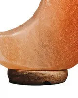 Nepal Crescent Moon Pink Natural Salt Lamp AK Kin Garden Supplies