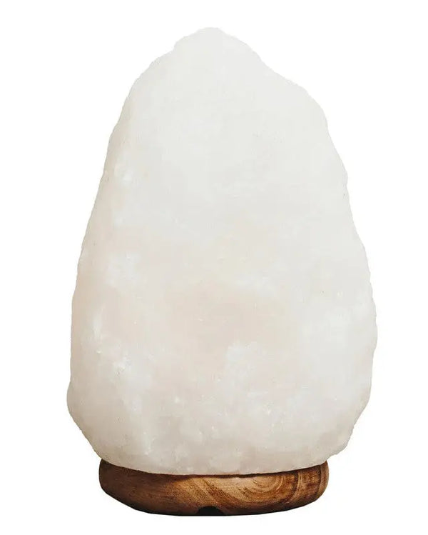 Nepal White Natural Salt Lamp AK Kin Garden Supplies
