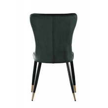 New York LUX Velvet Dining Chair with Metal Legs - Scandinavian Inspired PN Home