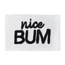 Nice Bum Slogan Bath Mat 50 x 80cm AK Kin Garden Supplies