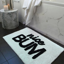 Nice Bum Slogan Bath Mat 50 x 80cm AK Kin Garden Supplies