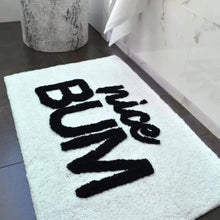 Nice Bum Slogan Bath Mat 50 x 80cm AK Kin Garden Supplies