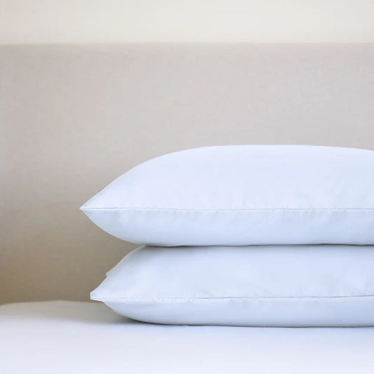 Night Lark® Plain Dye Pillowcase Pair - Polar White House, Home & Garden