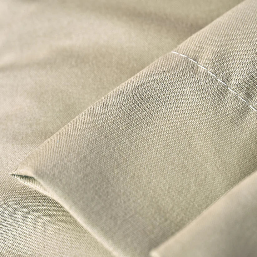Night Lark® Plain Dye Pillowcase Pair - Warm Sand House, Home & Garden