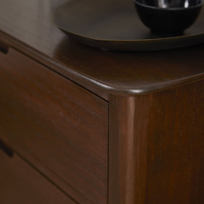 Norway Walnut Chest of 3 Drawers Fishe and Lilly