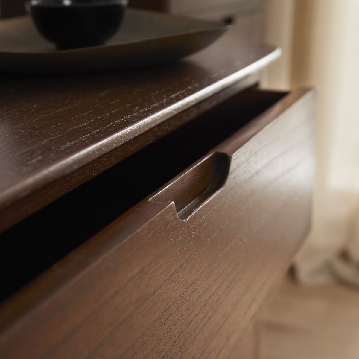 Norway Walnut Chest of 3 Drawers Fishe and Lilly