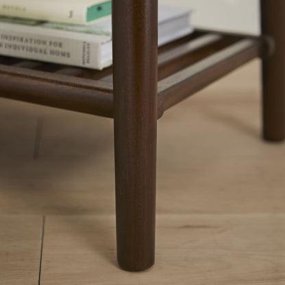 Norway Walnut Side Table Fishe and Lilly