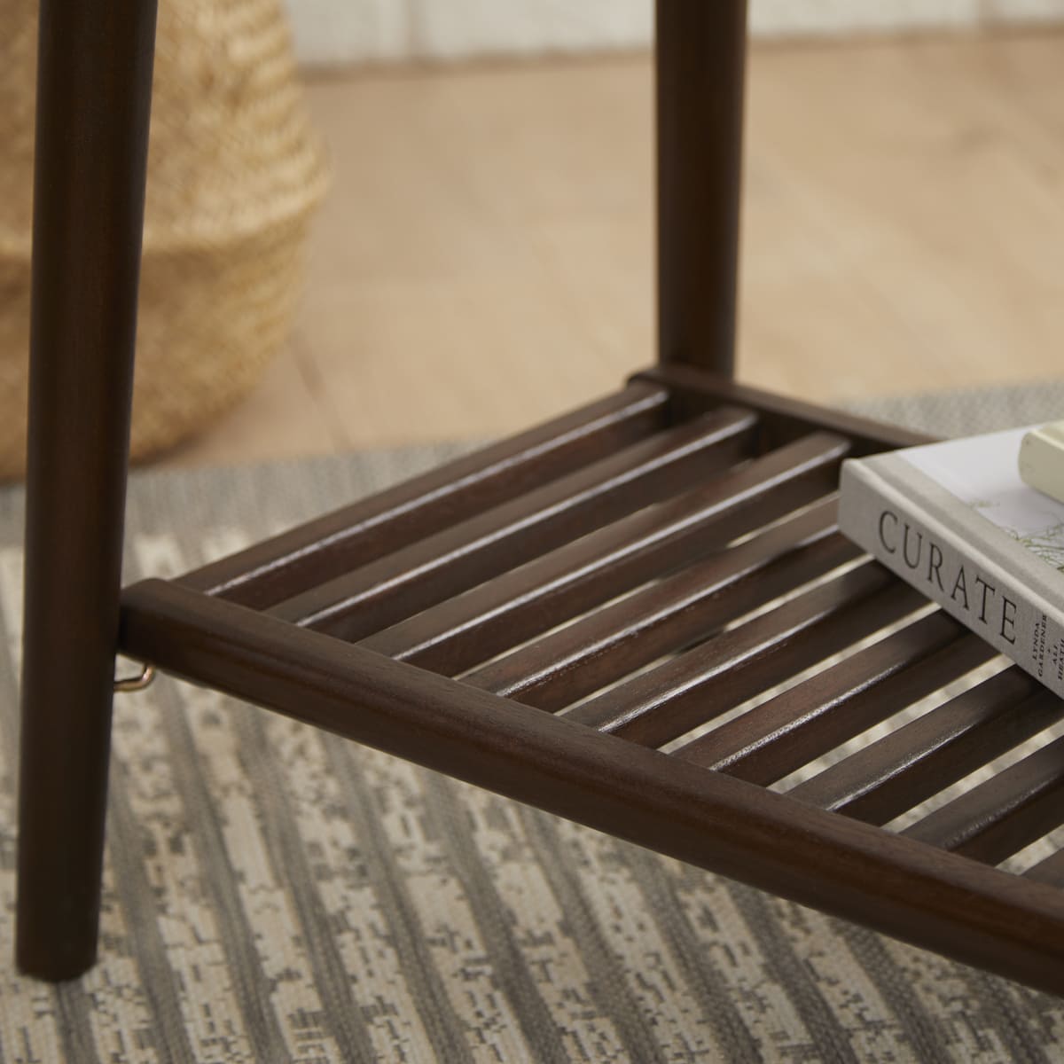 Norway Walnut Side Table Fishe and Lilly