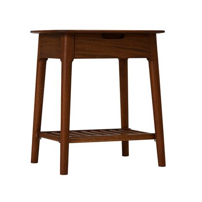 Norway Walnut Side Table Fishe and Lilly