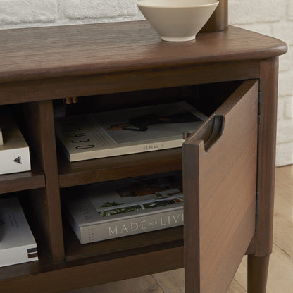 Norway Walnut TV Stand & Media Unit Fishe and Lilly