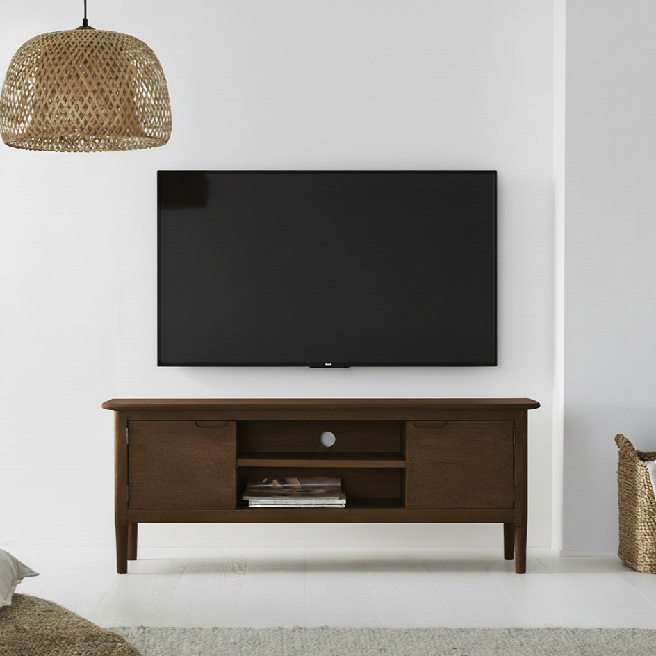 Norway Walnut TV Stand & Media Unit Fishe and Lilly