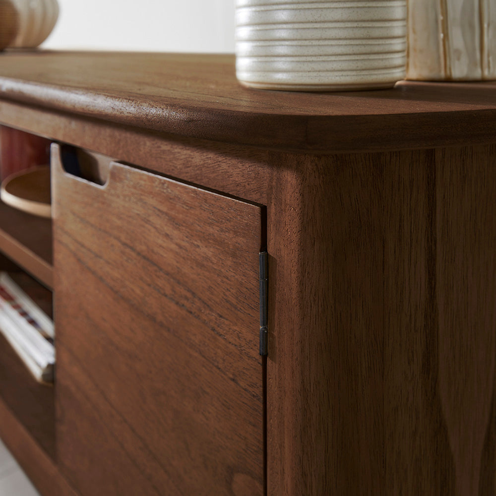 Norway Walnut TV Stand & Media Unit Fishe and Lilly