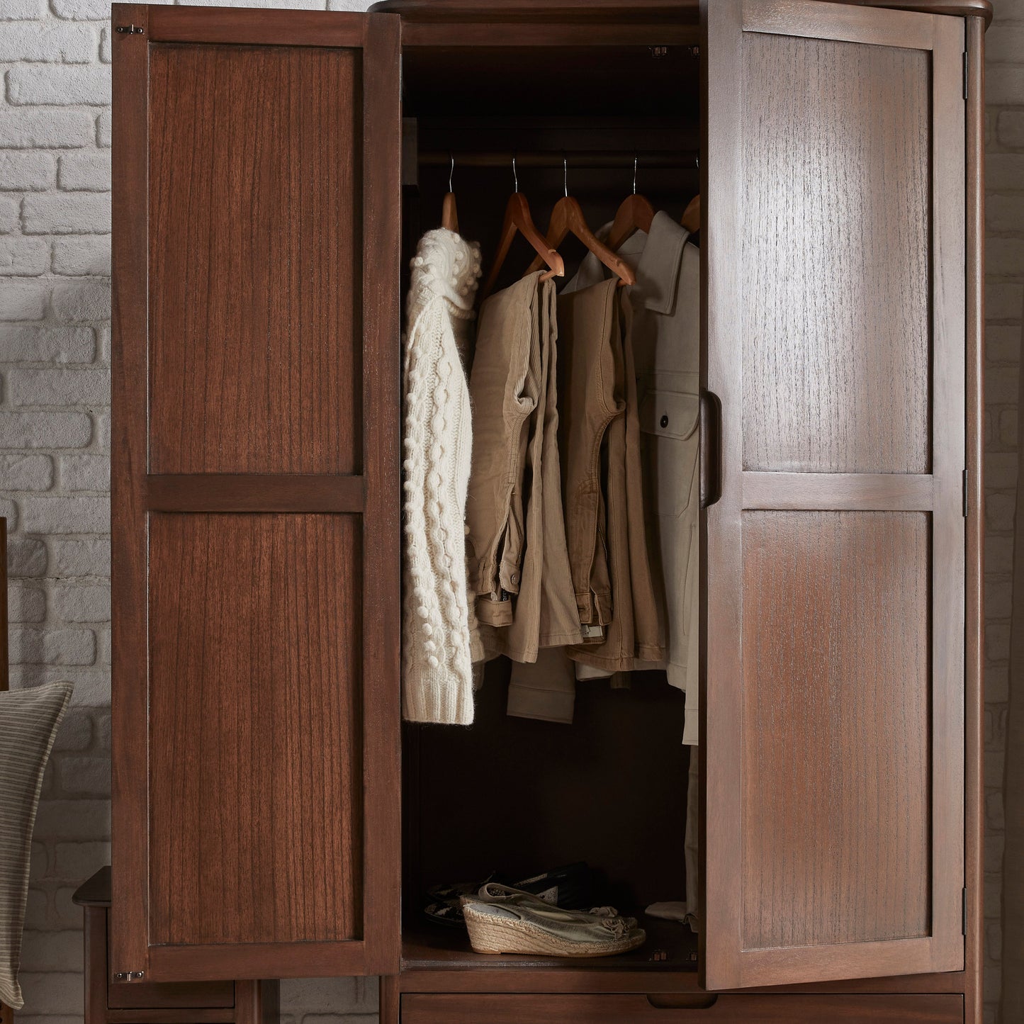 Norway Walnut Wardrobe Fishe and Lilly