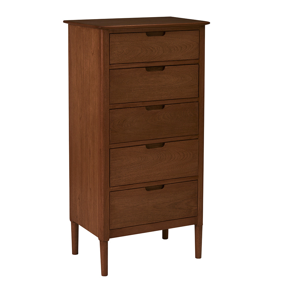 Norway Walnut Tallboy Fishe and Lilly