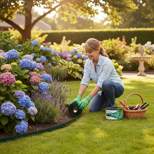 PP Lawn Edging 9cm x 910cm AK Kin Garden Supplies