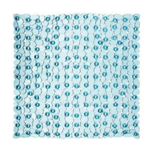 Pebble Blue Square Bath Mat  H1 x D54 x W54 AK Kin Garden Supplies