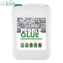 Pebble Glue 5L Bottle - Resin Binder for Decorative Garden Stones, Gravel, Mulch, Bark, Slate Chippings and Aggregates AK Kin Garden Supplies