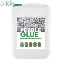 Pebble Glue 5L Bottle - Resin Binder for Decorative Garden Stones, Gravel, Mulch, Bark, Slate Chippings and Aggregates AK Kin Garden Supplies