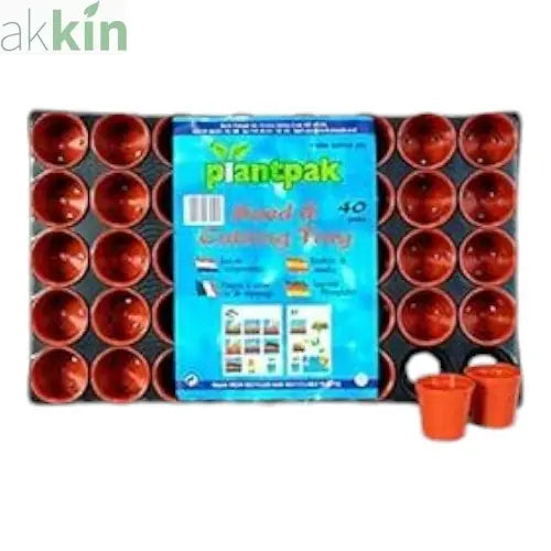 Plantpak Seed & Cutting Tray 40 pots with Tray - AK Kin Garden Supplies