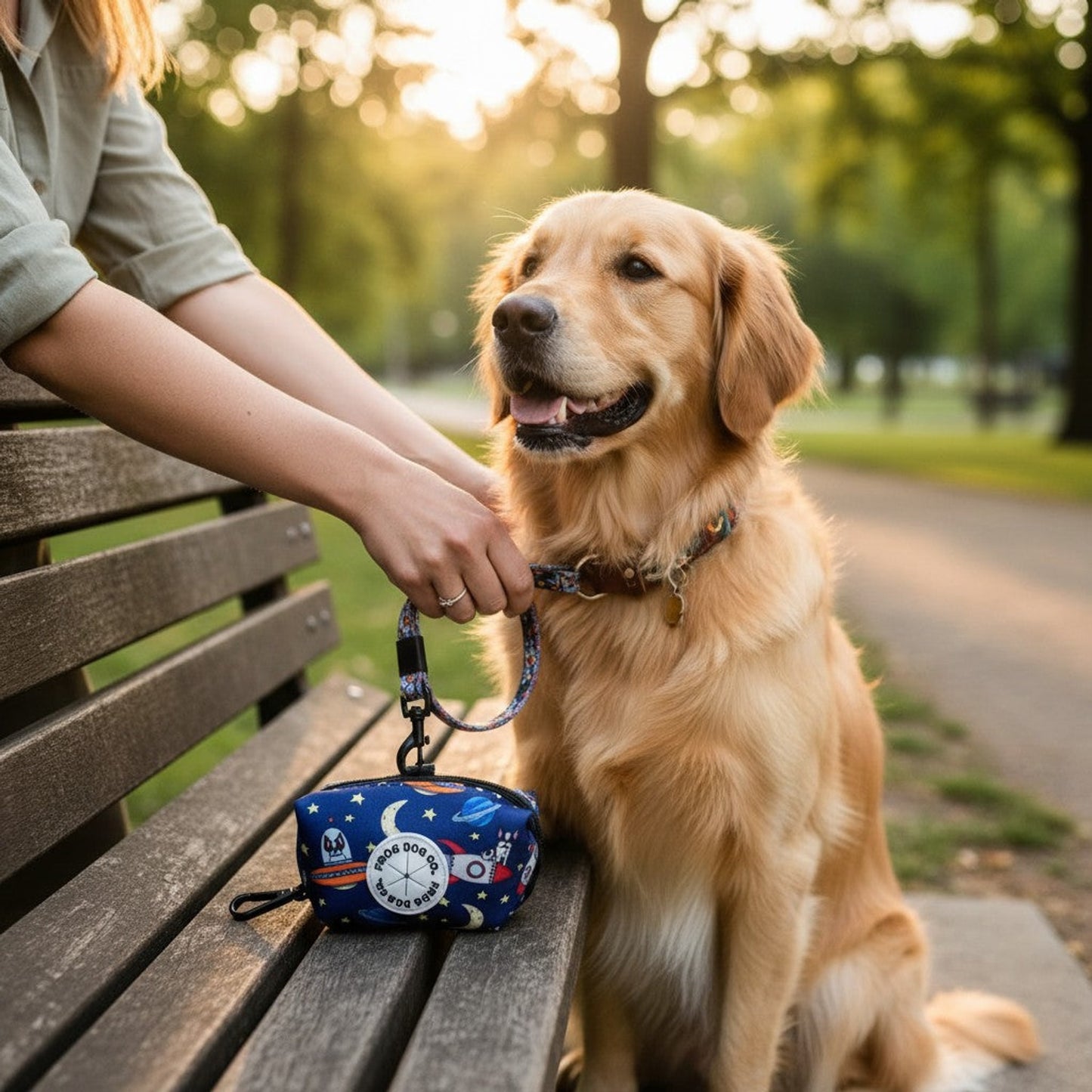 Poo Bag & Treat Holder - Zoomies 10cm x 6cm x 4.5cm