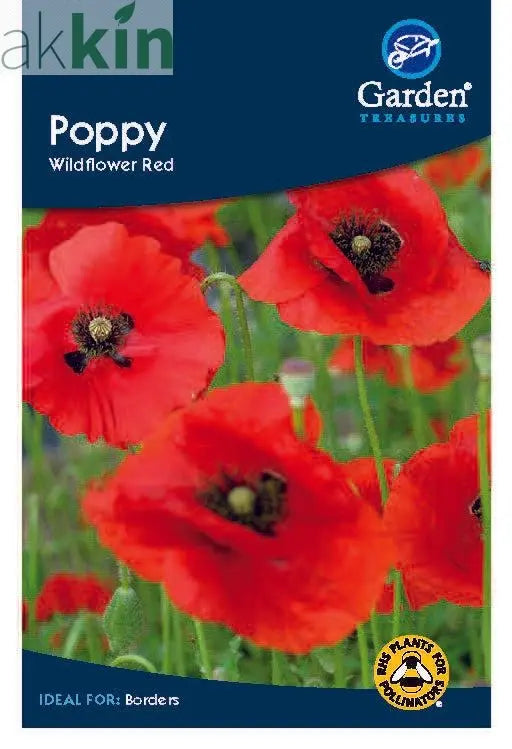 Poppy Wildflower Red One Click Plants