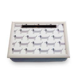 Portada Dachshund Lap Tray with Ipad Holder House, Home & Garden