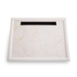 Portada Ecru Marble Lap Tray with Ipad Holder House, Home & Garden