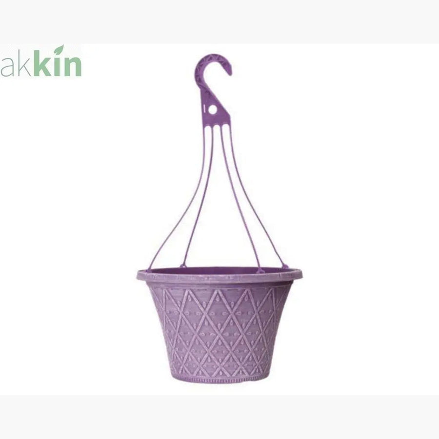 Prisma Decorative Hanging Basket 12" - Raisin AK Kin Garden Supplies